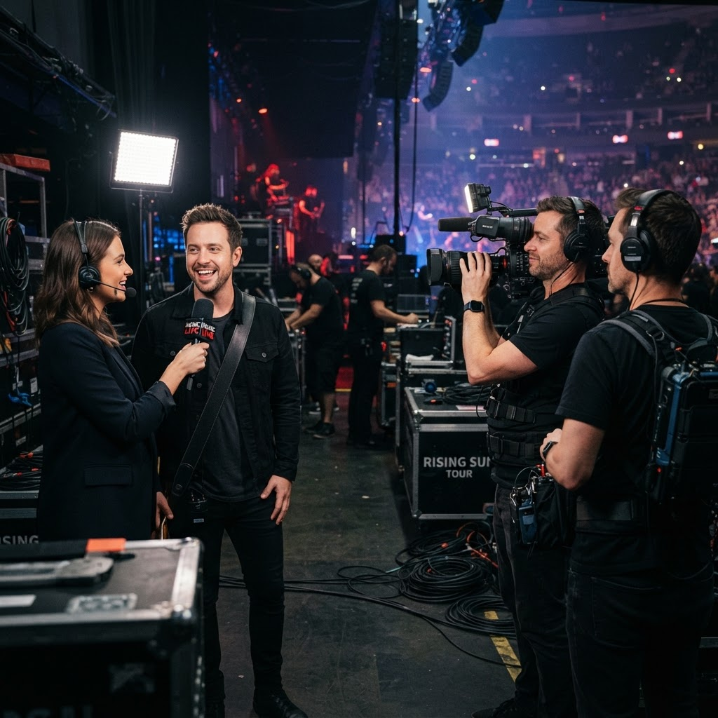 Behind the scenes of the year's biggest show